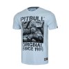 PitBull West Coast - pánské triko Drive světle modrá (Velikost 3XL)