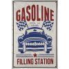 Plechová cedule Gasoline 20x30cm (Velikost 20x30cm)
