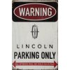 Plechová cedule LINCOLN PARKING ONLY 20x30cm (Velikost 20x30cm)