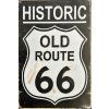 Plechová cedule OLD ROUTE 66 20x30cm (Velikost 20x30cm)