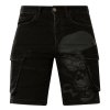 Pánské Yakuza Kraťasy Cargo Shorts CSB 18022 black (Velikost 33)