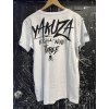 Pánské triko Yakuza Muerte skull 15036 white (Velikost XL)