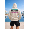 Money White Hoodie Back
