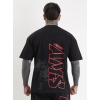 Pánské triko Amstaff Mavor black (Velikost 3XL)