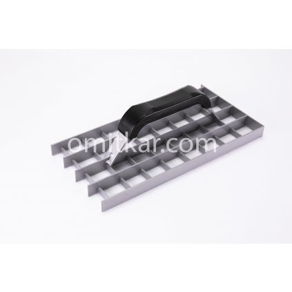 Škrabák mříž 290 x 145mm, se zubem