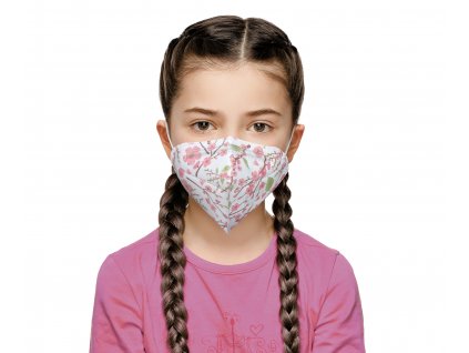 1x European FFP2 respirator, suitable for children - Sakura