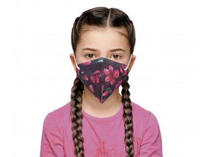 10x Europäische FFP2 Atemschutzmaske, geeignet für Kinder - Adela Blume