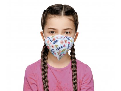 10x czeski respirator maseczka ochronna FFP2 odpowiednie dla dzieci  - Letnia łąka