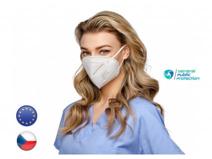 5x CZECH Atemschutzmaske für die Öffentlichkeit Klasse FFP3 mit CE- und EN-Zertifizierung.