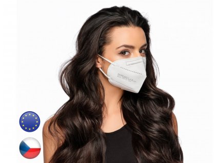10x Europäische Atemschutzmaske FFP2 - Weiß