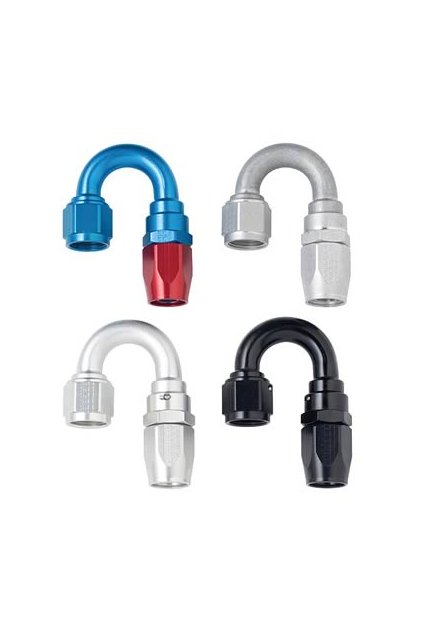 SERIES 3000 “CUTTER STYLE” 180° Hose Ends