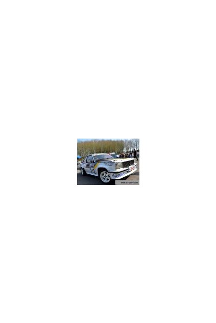 OPEL Ascona Klapy przednich błotników z włókna szklanego. (para).