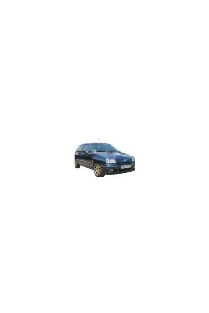 CLIO WILLIAMS Kit 6 parts (front and rear bumpers, front and rear wings). Fiber glass.