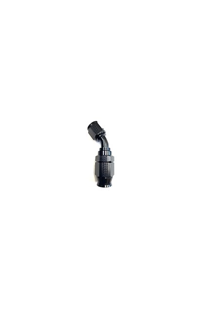 RACE-RITE REUSABLE  P.T.F.E. 45° Hose End