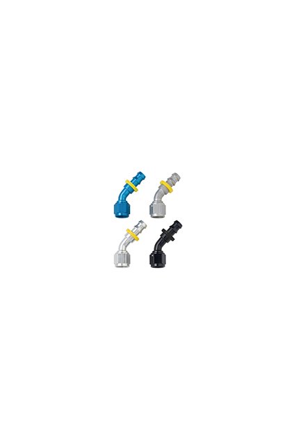 SERIES 8000 PUSH-LITE 45° Hose Ends