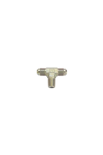 STEEL AN Tee Pipe Bulkhead Adapter