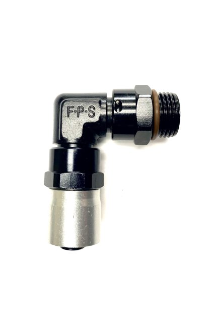 90° Low Profile Hose Ends ORB Thread