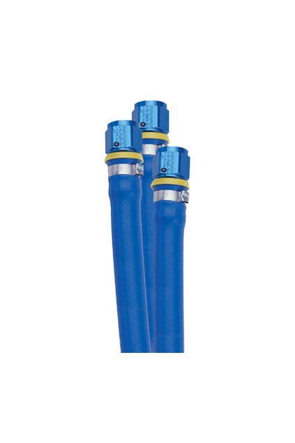 SERIES 8600/8700, BLACK & BLUE, SMOOTH PARKER PUSH-LOK HOSE