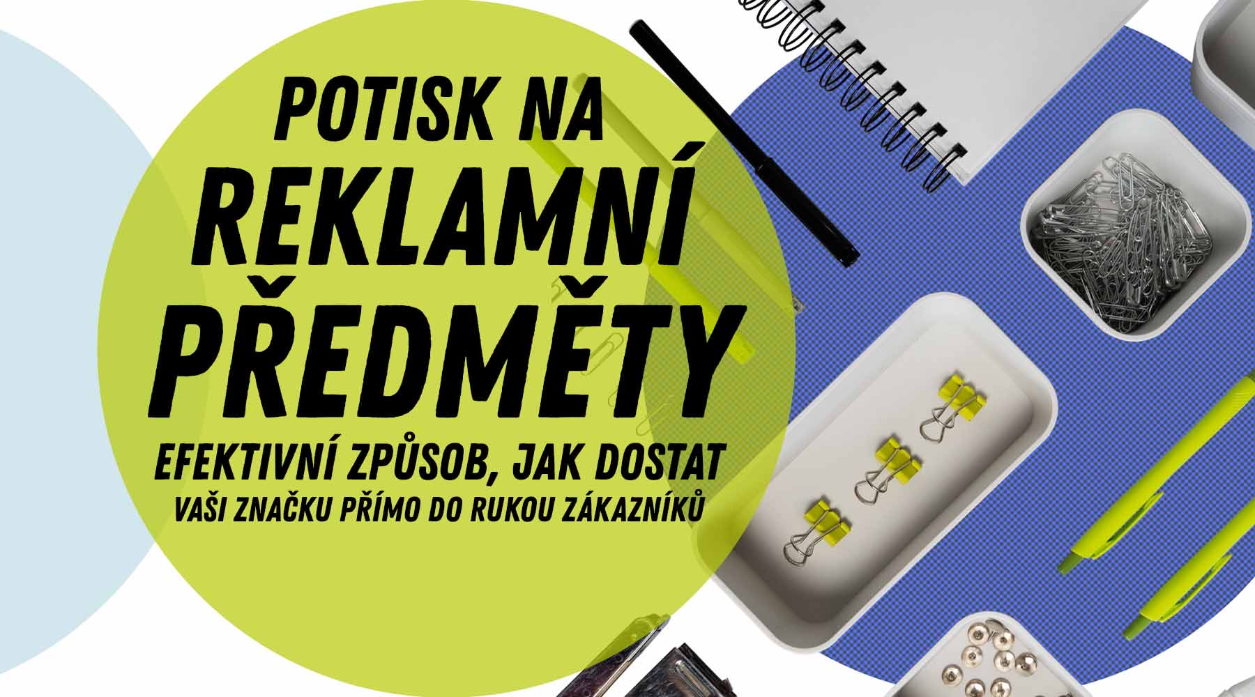 Potisk na reklamní předměty
