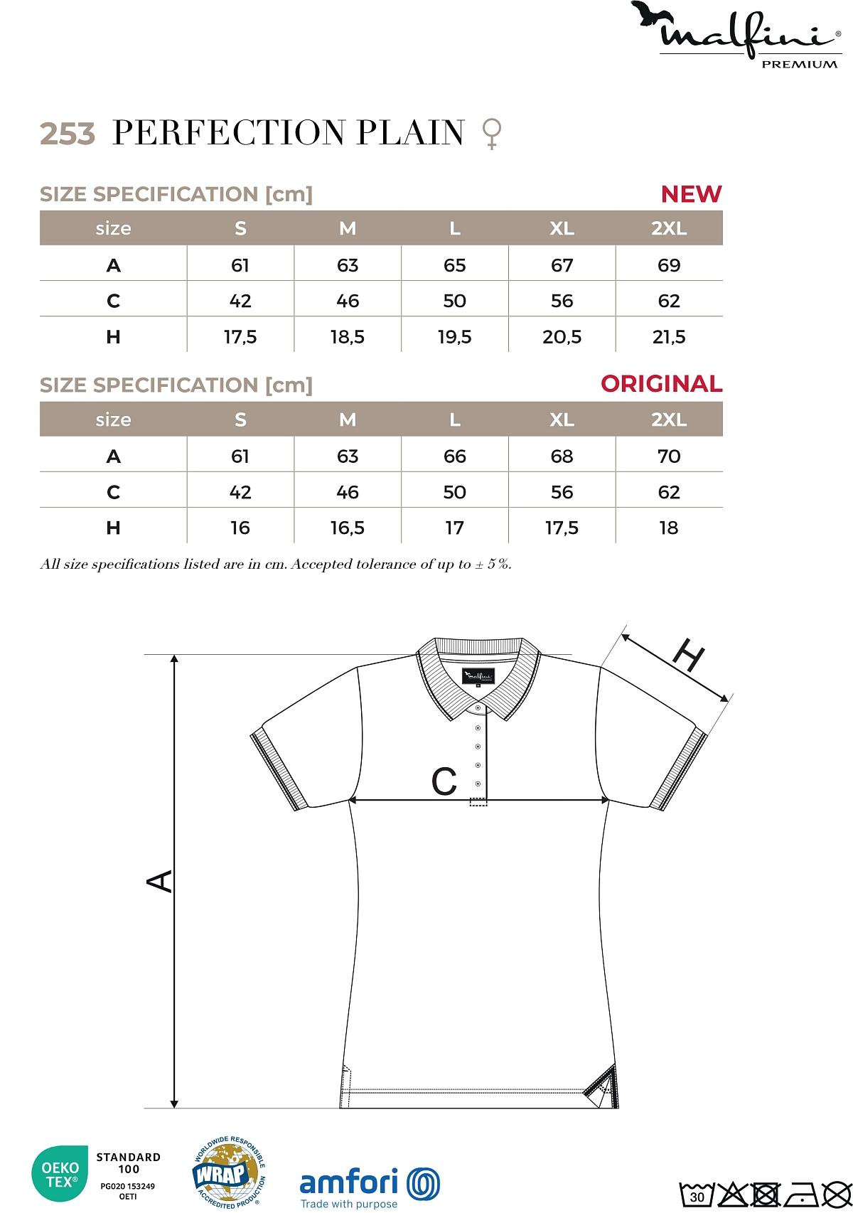 Perfection plain Polokošile dámská