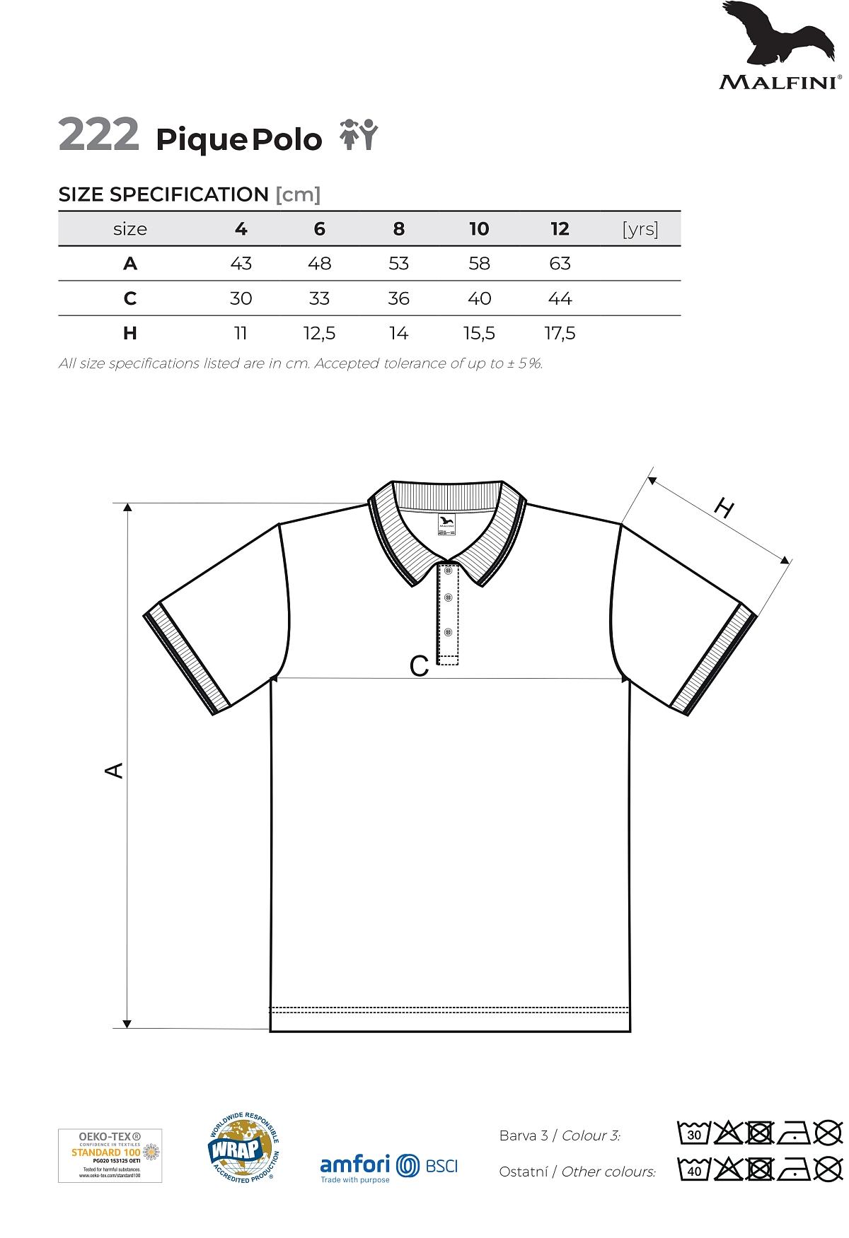 Pique Polo Polokošile dětská