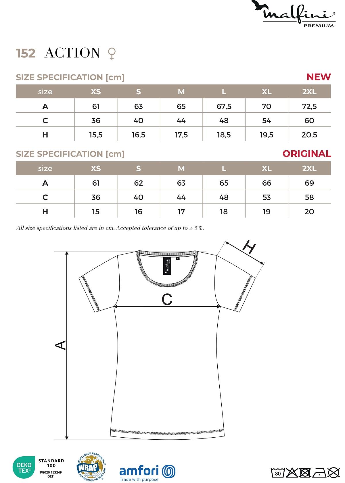 Action Tričko dámské