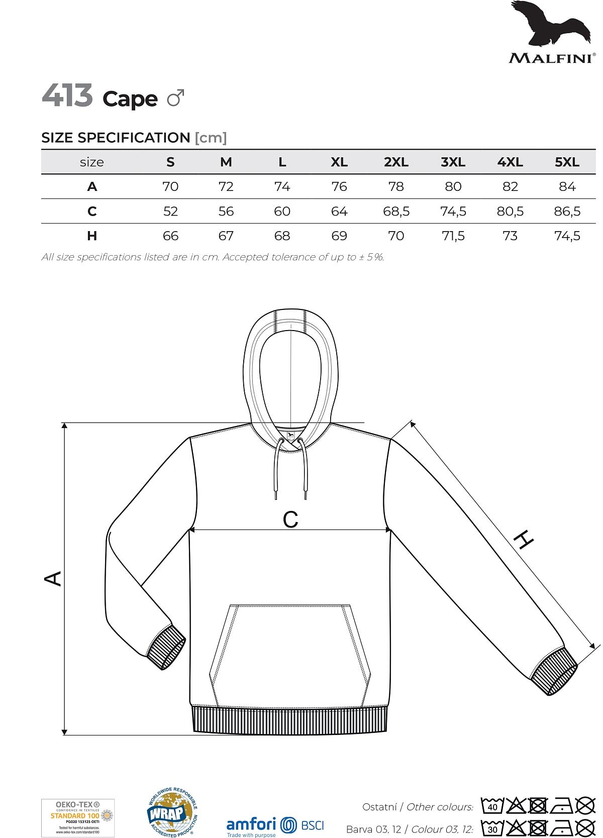 Pánská mikina s českým znakem