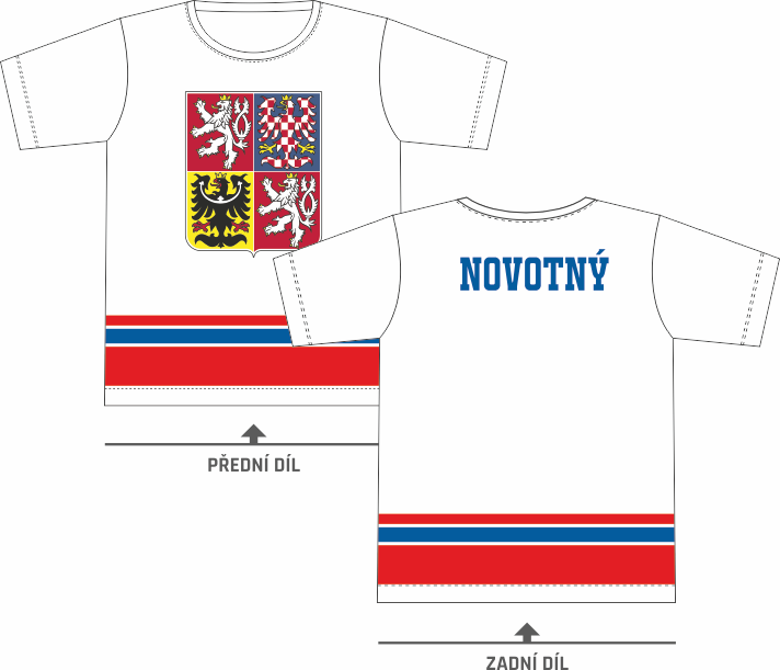 Dres s českým znakem