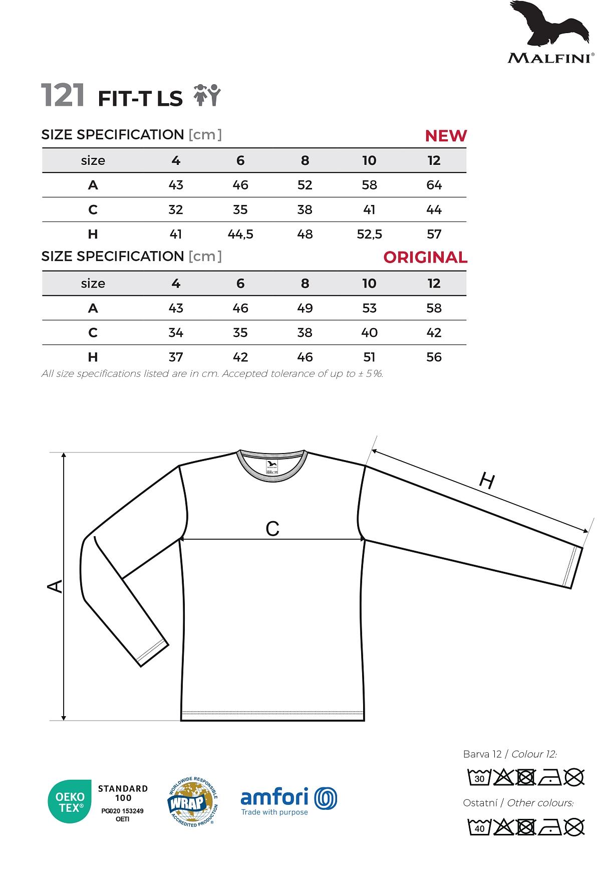 Fit-T LS Triko dětské