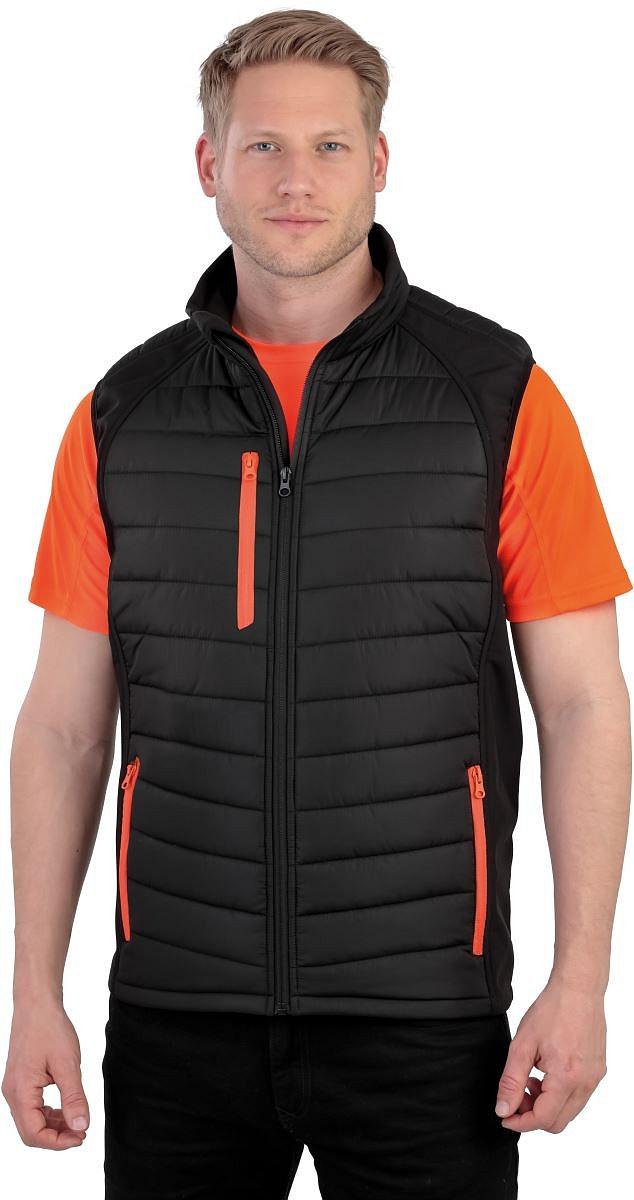 Polstrovaná softshell vesta Compass R238X