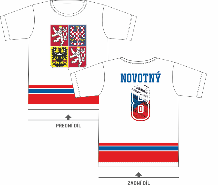 Dres s českým znakem