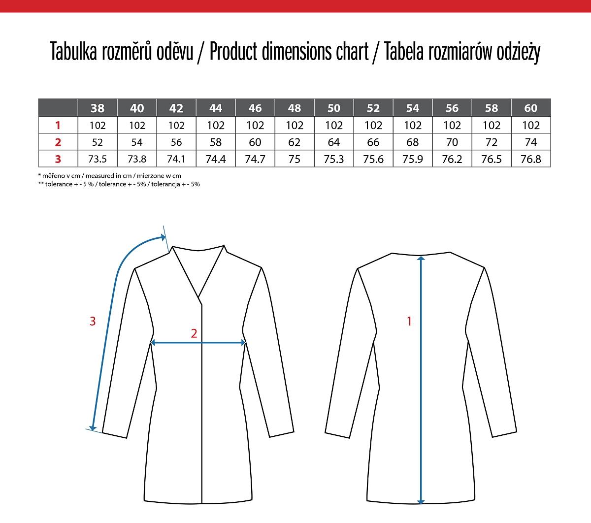 Dámský plášť EVA