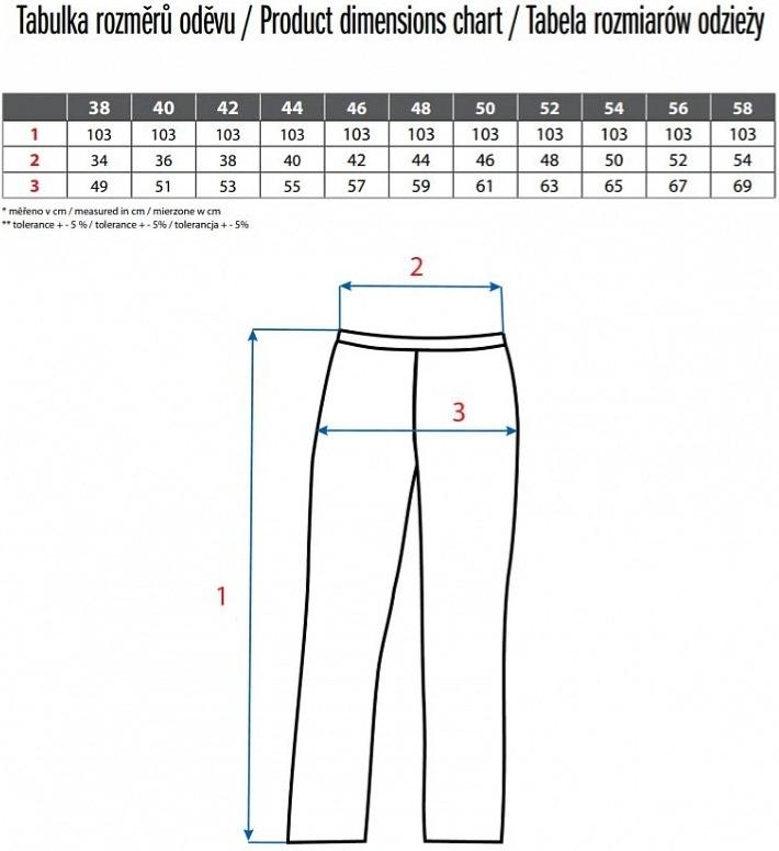 Dámské kalhoty CXS STRETCH