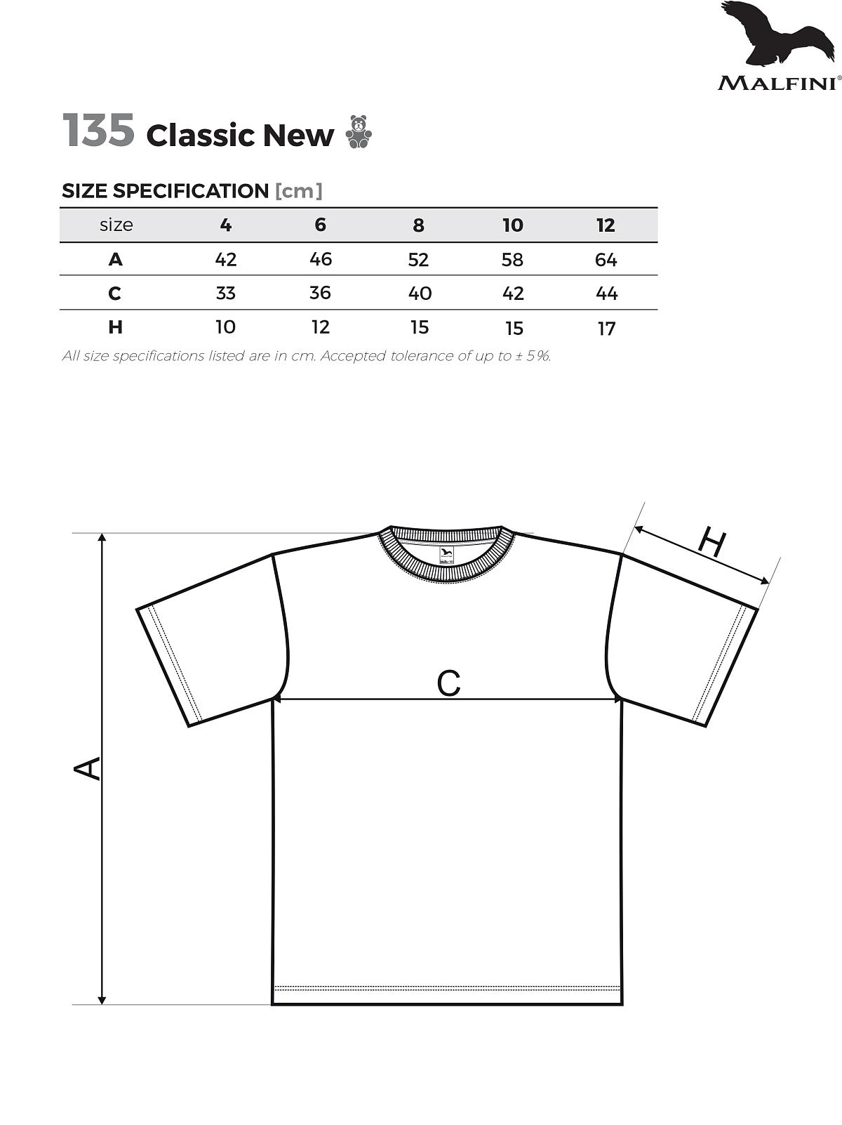 Classic New Tričko dětské