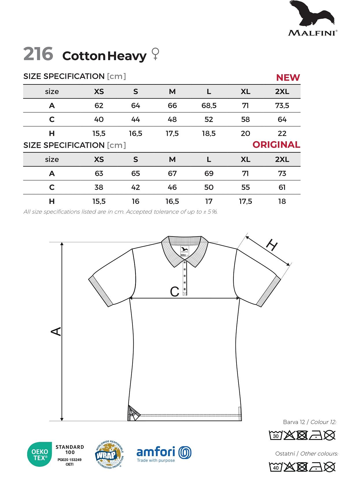 Cotton Heavy Polokošile dámská