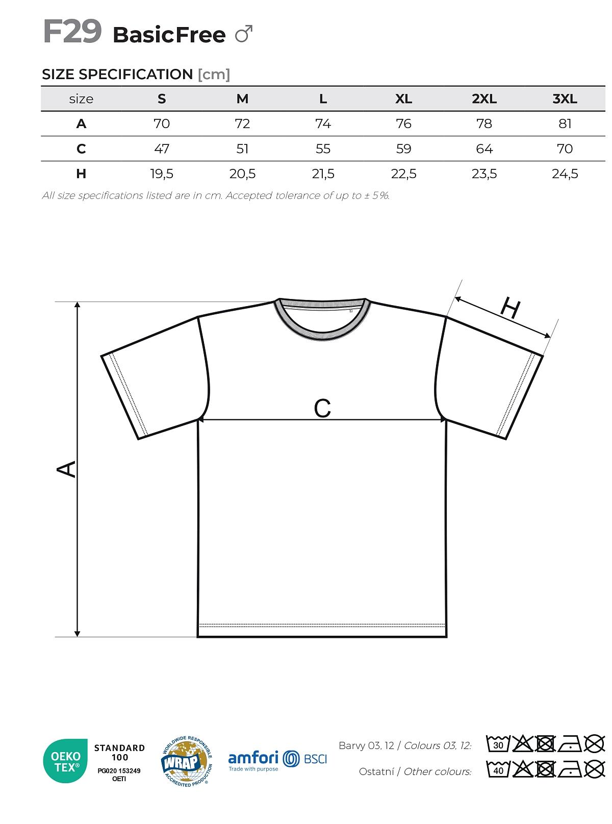 Basic Free Tričko pánské