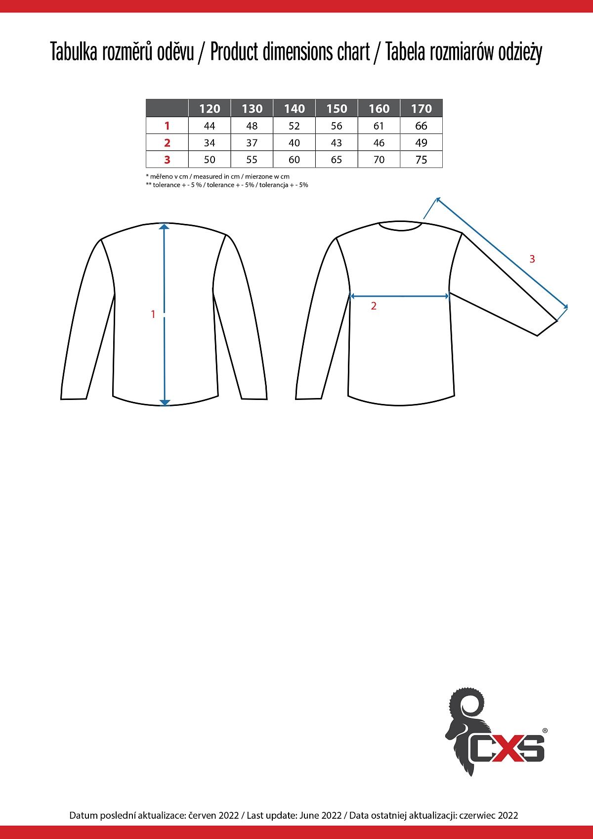 Dětská mikina s kapucí CXS ARYN