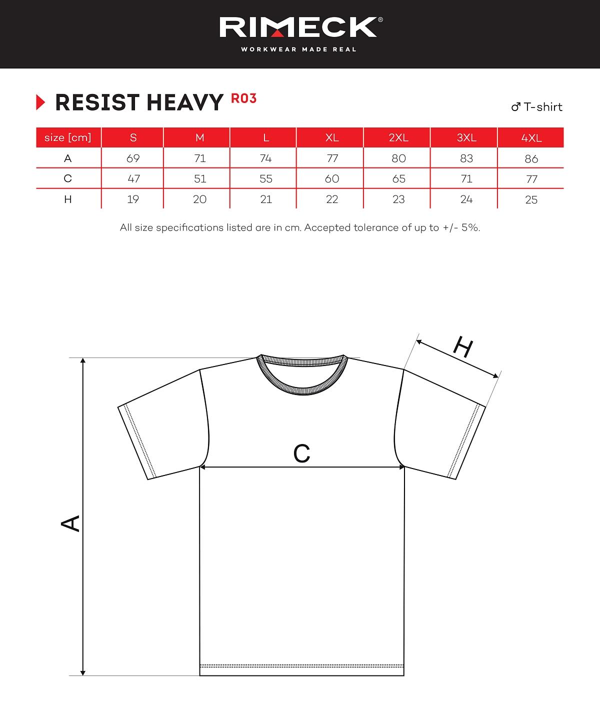 Resist heavy Tričko pánské