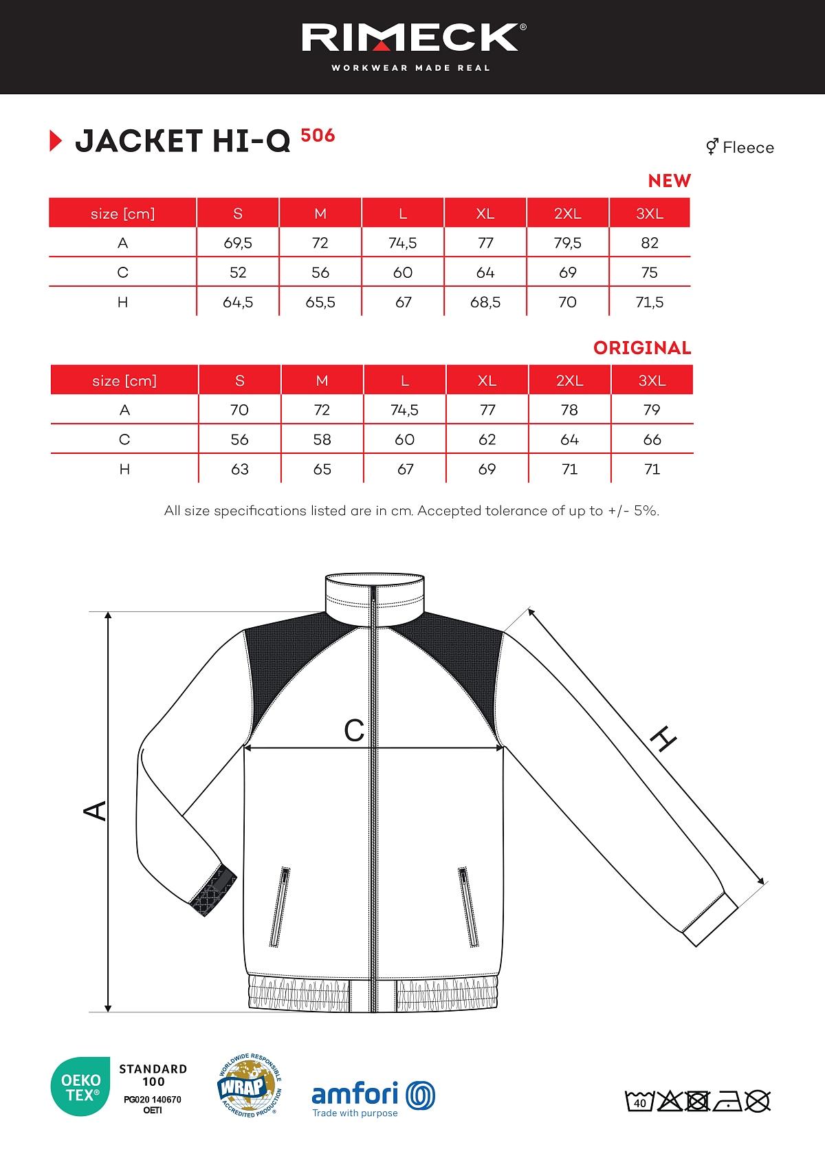 Jacket Hi-Q Fleece unisex