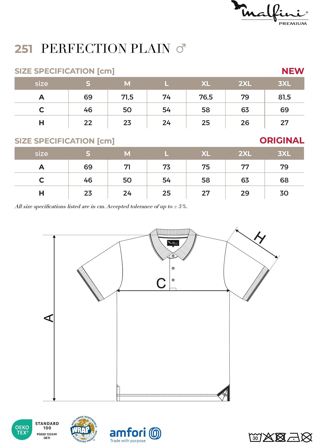 Perfection plain Polokošile pánská