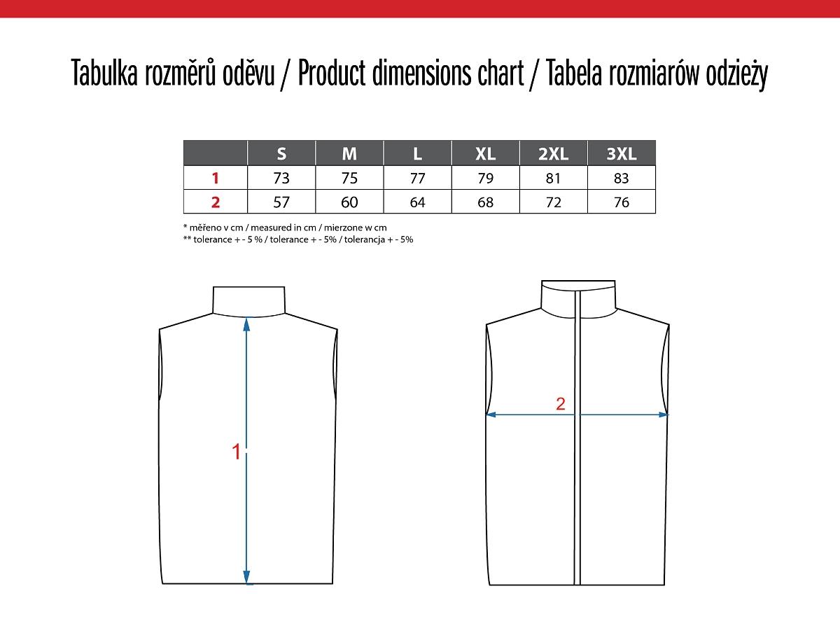 Pánská zimní vesta SEATTLE