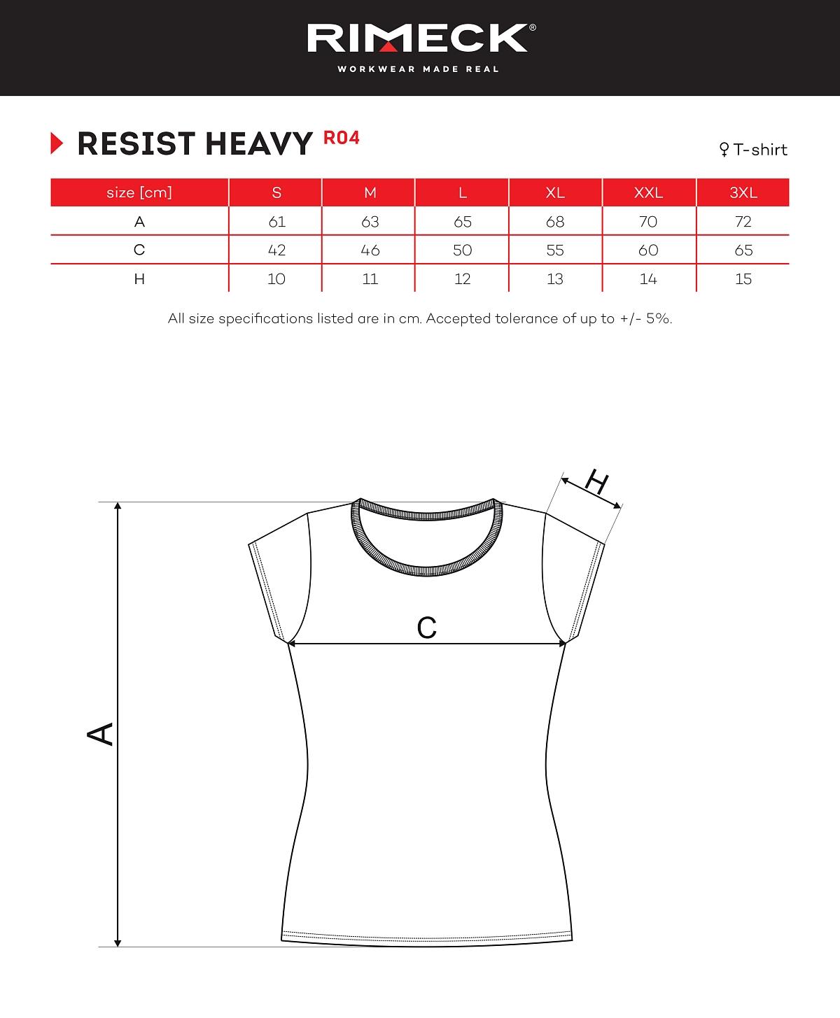 Resist heavy Tričko dámské