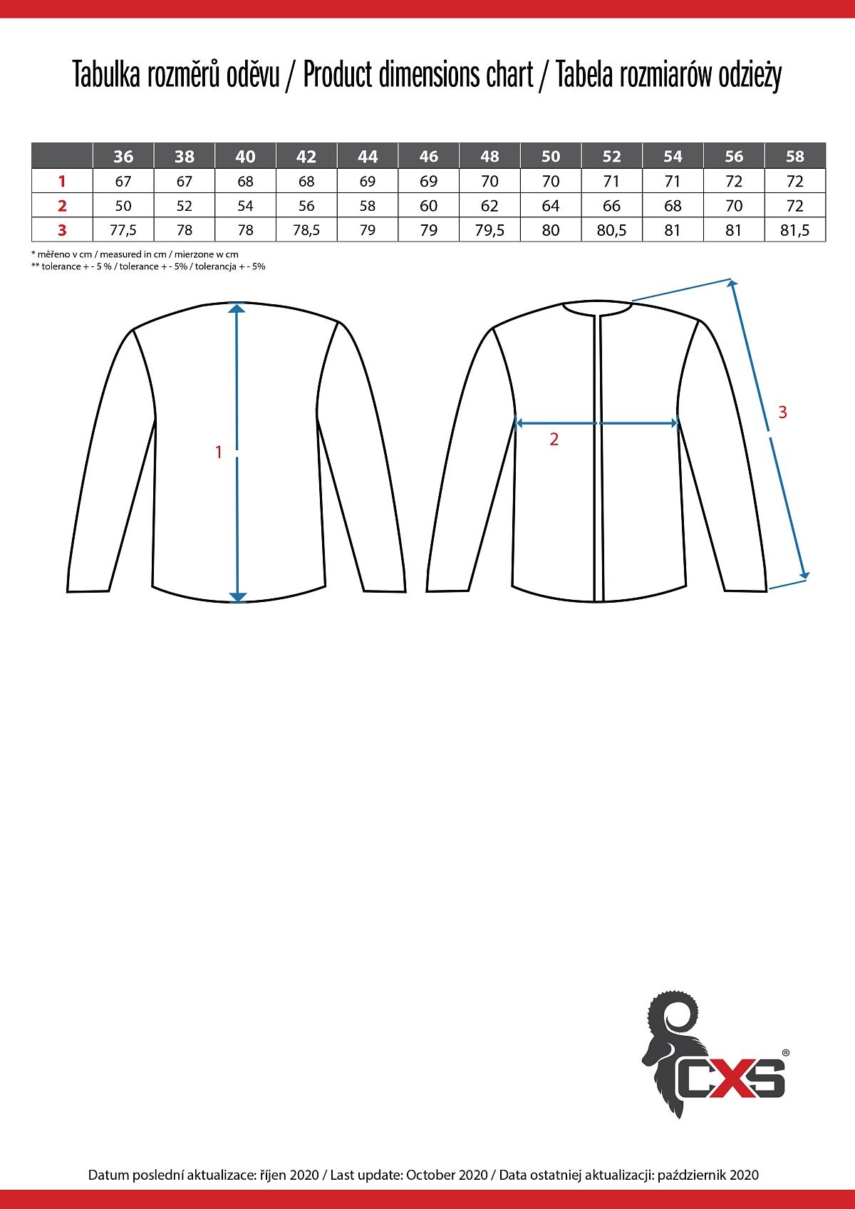 Dámská blůza CXS PHOENIX BELLONA