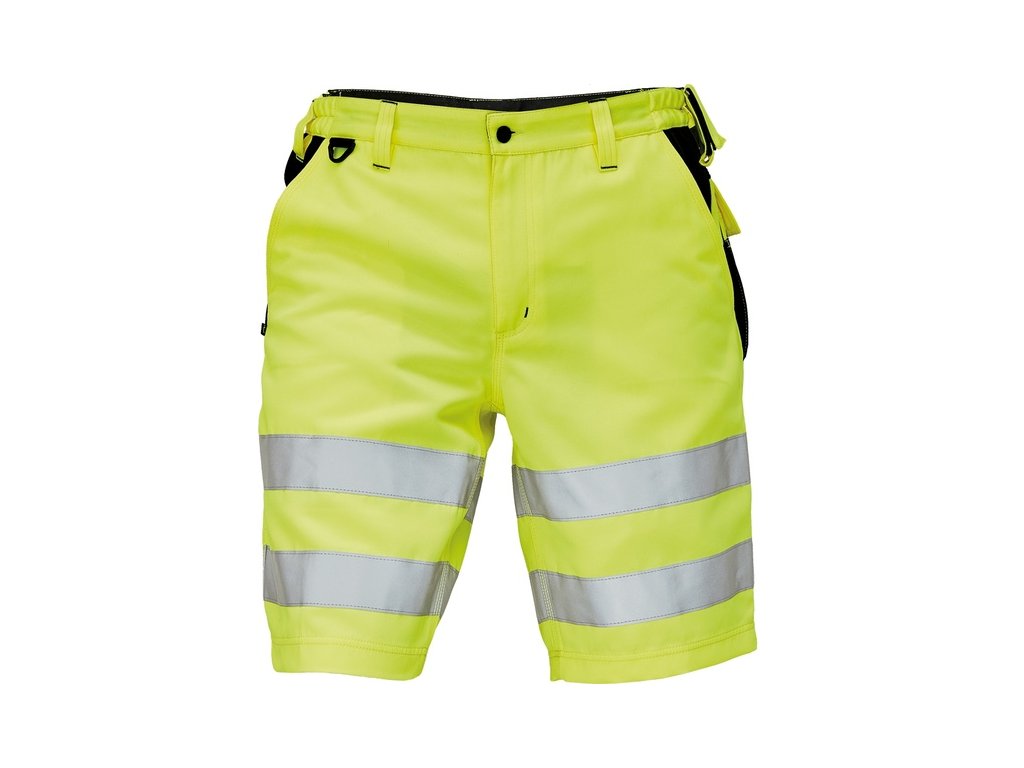 Šortky KNOXFIELD HI-VIS (Velikost 46, Barva červená)