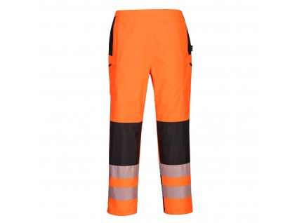Dámské kalhoty do deště PW3 Hi-Vis (Velikost L, Barva oranžová-černá)