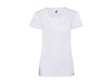 Dámské tričko Ladies Valueweight T (Velikost XS, Barva bílá)
