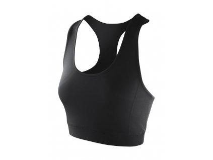 Dámský krátký top Impact Softex® (Velikost 2XS, Barva černá)