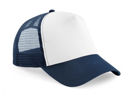 Dětská čepice Snapback Trucker (Velikost uni, Barva černá-černá)