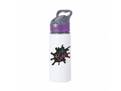 Hliníková láhev s vlastním potiskem (Barva tyrkysová)