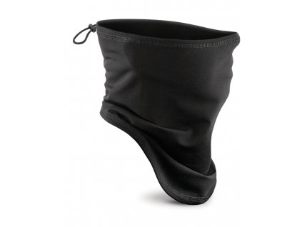 Junior Softshell Sports Tech nákrčník (Velikost uni, Barva černá)